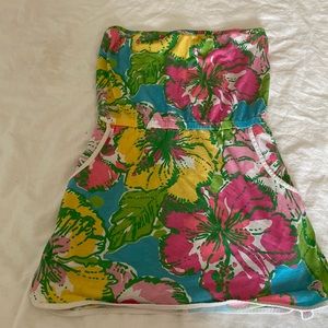 Lilly Pulitzer floral romper- medium
